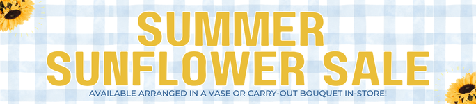 Summer Sunflower Sale