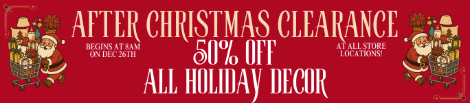 After Christmas Giftware Clearance