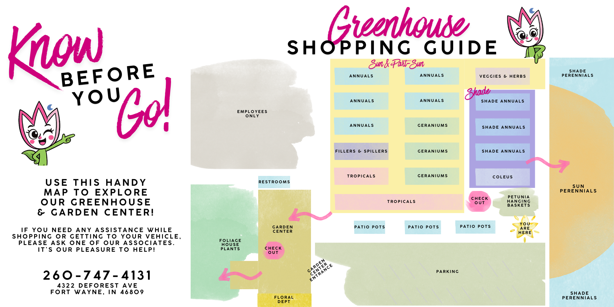 Map of Greenhouse