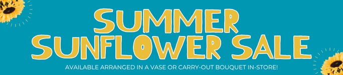 Summer Sunflower Sale