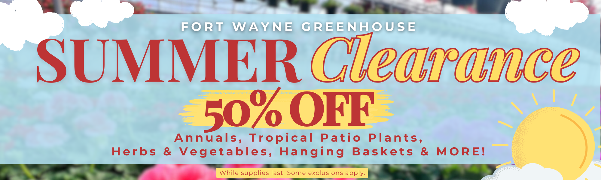 Summer Clearance 2026
