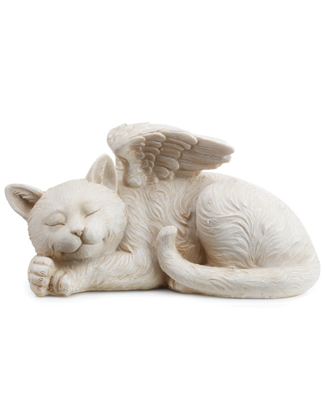 Sympathy Laying Angel Cat
