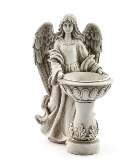 Standing Angel Birdfeeder