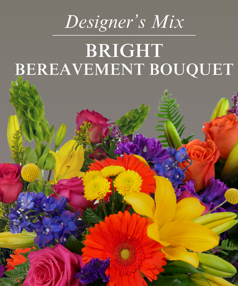Bright Bereavement Bouquet