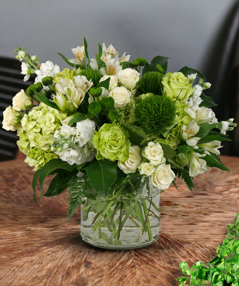 August Birthstone Arrangement - Peridot Petals