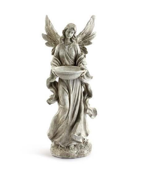 Standing Angel Birdfeeder - Tall