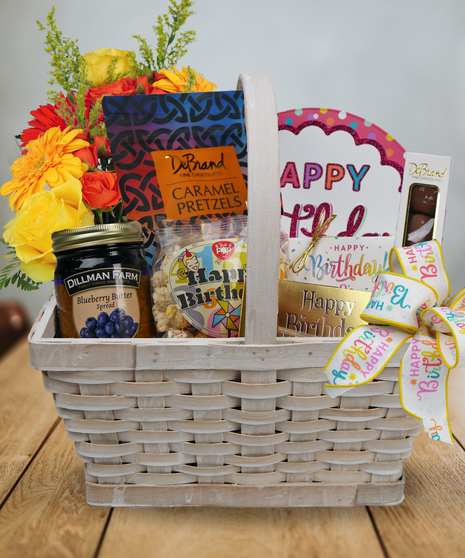 Happy Birthday Gift Basket