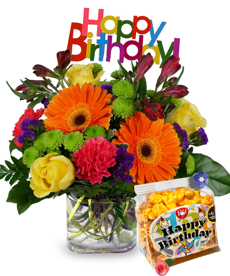 Bursting Birthday Bouquet!