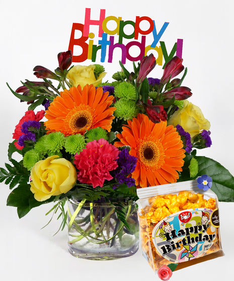 Bursting Birthday Bouquet!