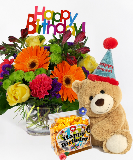 Bursting Birthday Bouquet!
