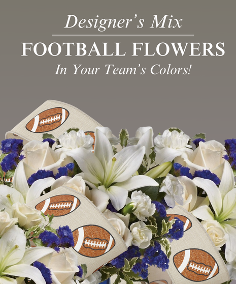 Football Flowers Bouquet - Designer's Mix