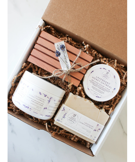 Bath & Body Gift Sets - Lavender & Honey