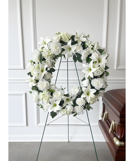 Everlasting Wreath - Artificial Flowers on 24