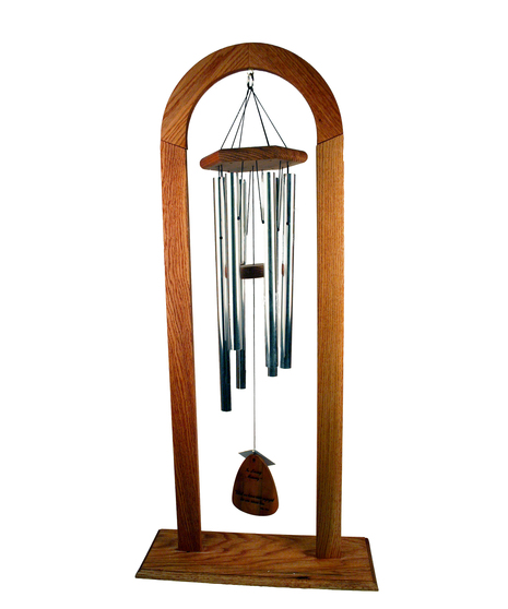 Windchime with Cedar Display