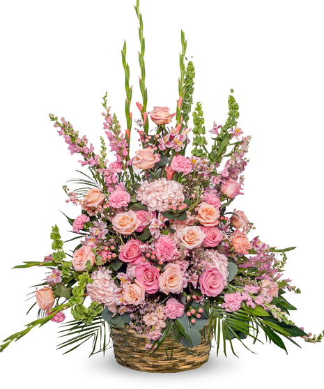 Pastel Garden Head or Foot Display