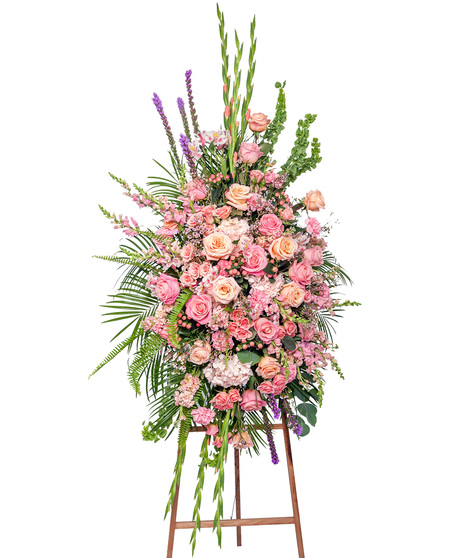 Pastel Garden Standing Spray