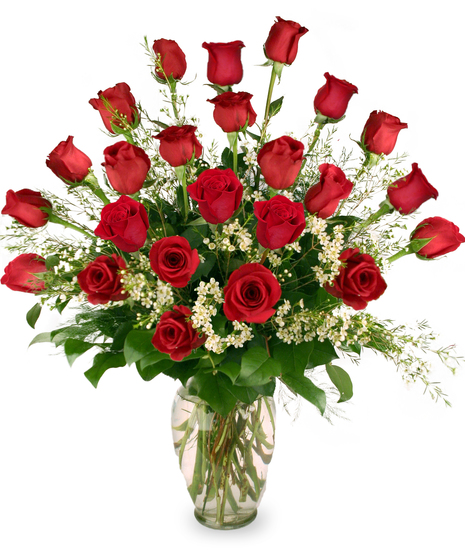 Two shop dozen roses