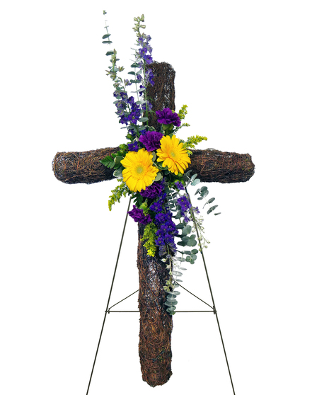 Brighter Days Cross Easel
