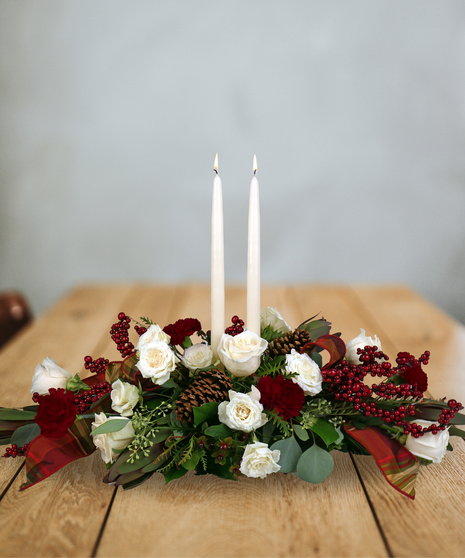 Double Ivory Centerpiece