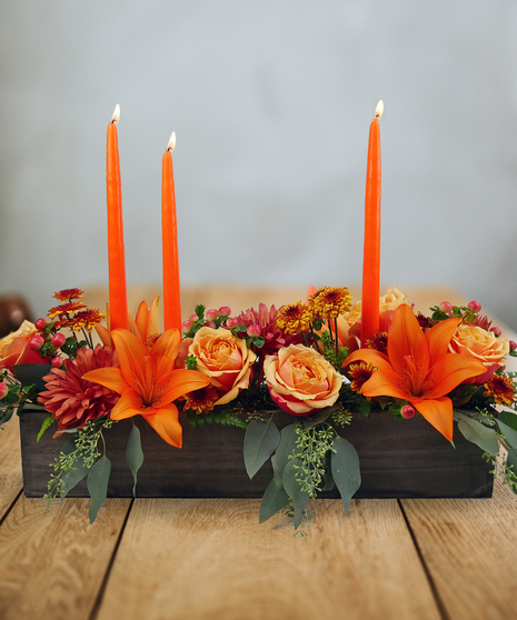 Triple Orange Centerpiece