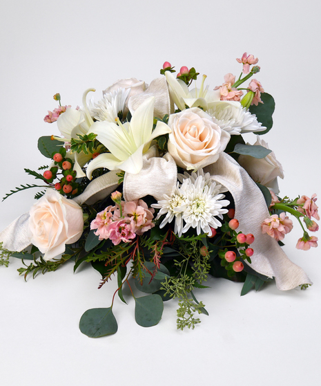 Champagne Gathering Centerpiece