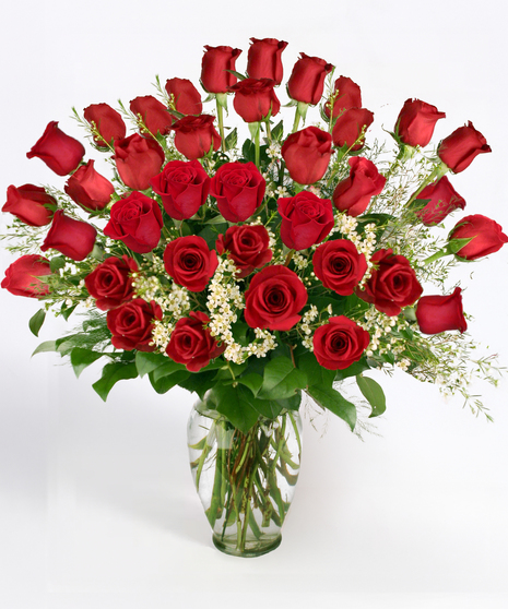 Three Dozen Roses