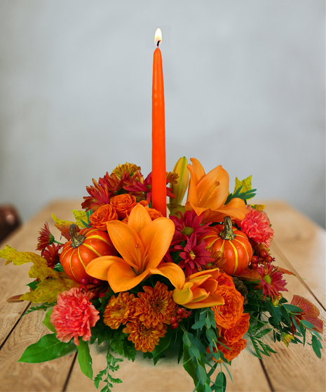 Single Orange Centerpiece