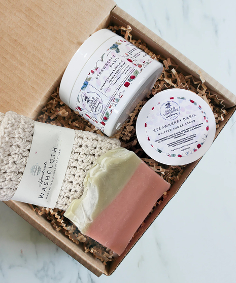 Bath & Body Gift Sets - STRAWBERRY BASIL