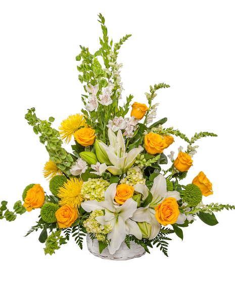 Vibrant Color Floor Basket - Color Selections Available