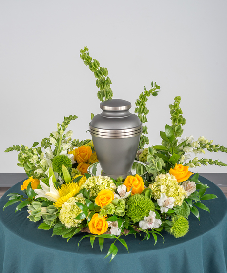 Vibrant Color Cremation Urn Tribute - Color Selections Available