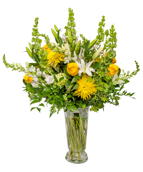 Vibrant Color Vased Tribute - Color Selections Available