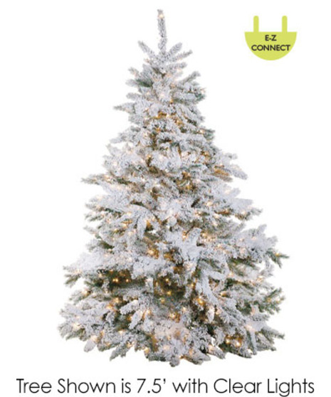 Snowy Dorset Pine - Artifical Christmas Tree