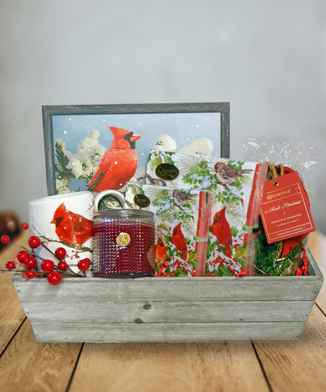 Birds & Botanicals Gift Basket
