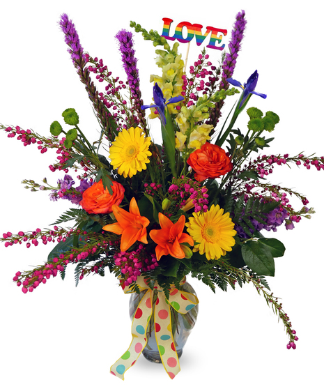 PRIDE Bouquet - Includes Love Pick