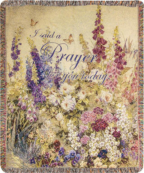 Inspirational Throw that says, 