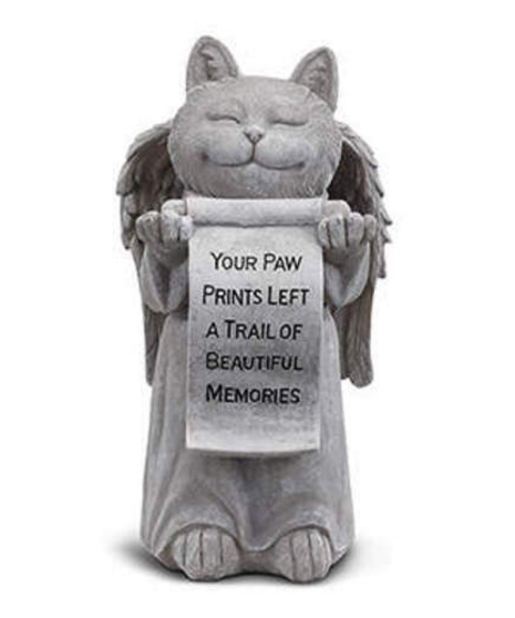 Stepping stone that reads, 