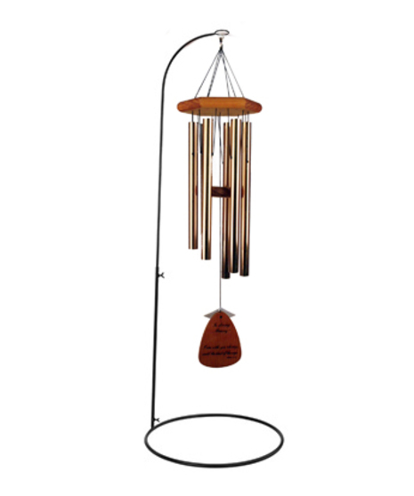 Windchime with Metal Display