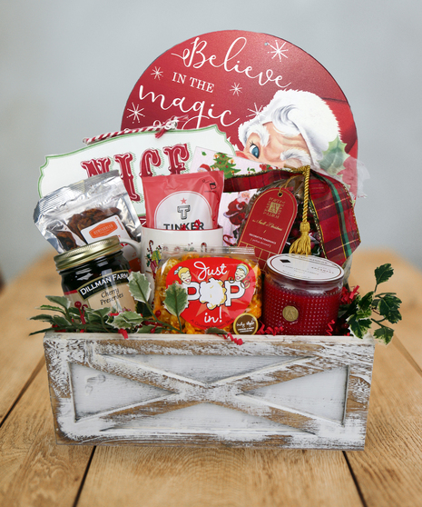 Santa Claus Gift Basket