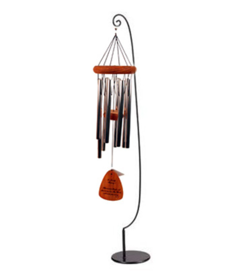 Windchime with Metal Display