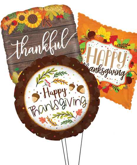 Thanksgiving Balloon Bouquet