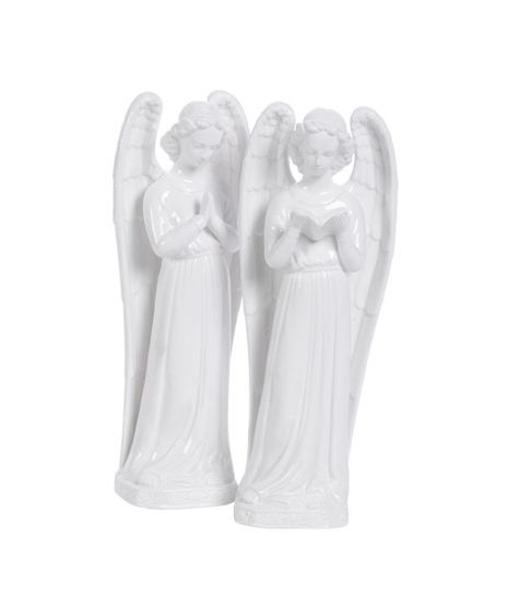 White Ceramic Angel